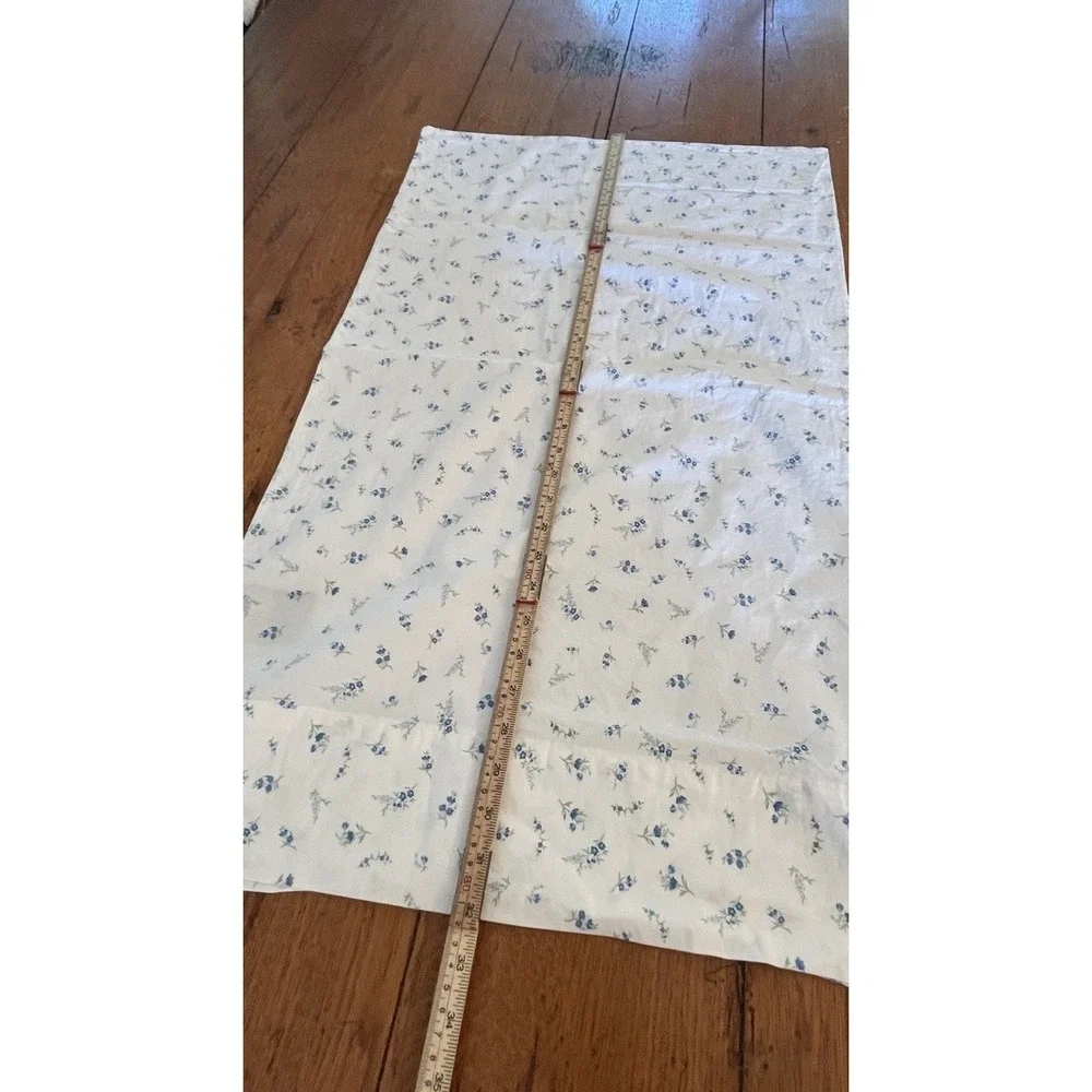 Lauren Ralph Lauren Blue Flowers Pillowcase Pair Cotton Standard Cottagecore